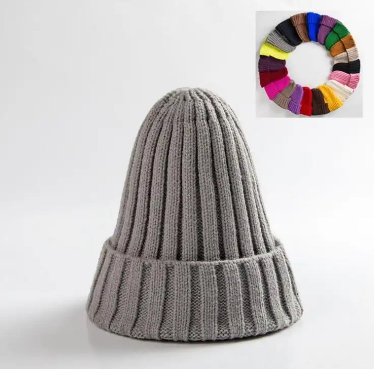 Bonnet unisexe gris