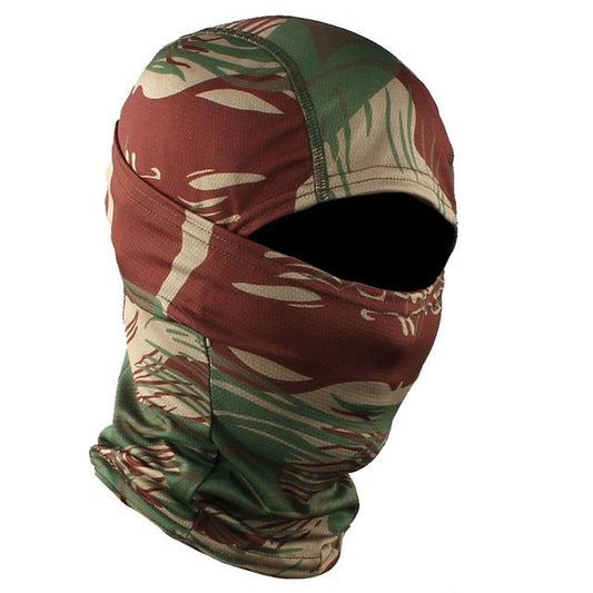 Cagoule Militaire Airsoft Camouflage Jungle