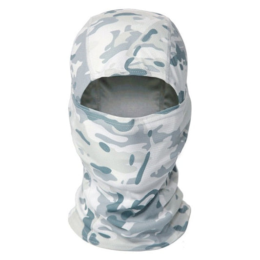 Cagoule Militaire Airsoft Camouflage Neige