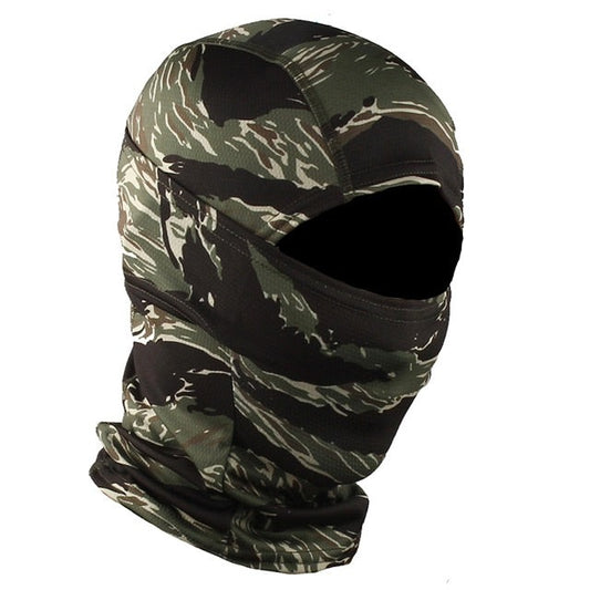 Cagoule Militaire Airsoft Camouflage Forêt 4